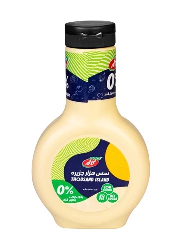 کاله سس هزارجزیره رژیمی 330گرمی